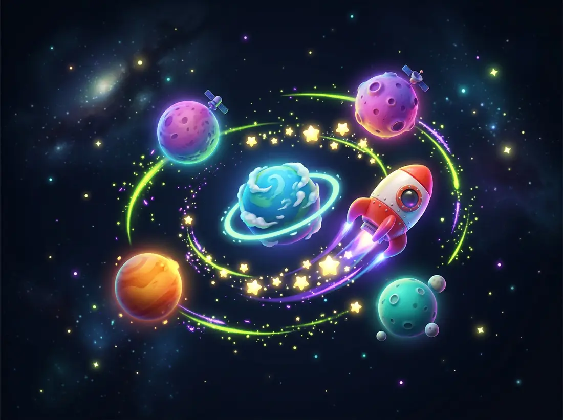 Orbit Hopper key art